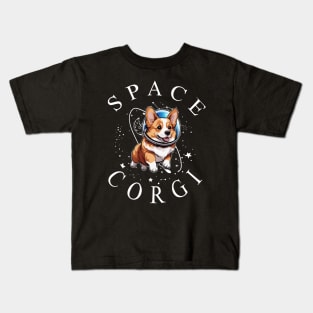 Space Corgi Kids T-Shirt